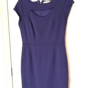 Banana Republic Blue Cut Out dress